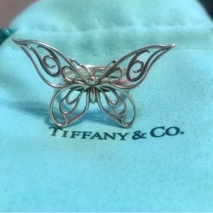 Tiffany&Co large butterfly ring